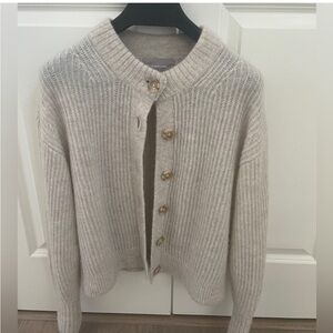 Everlane alpaca cardigan